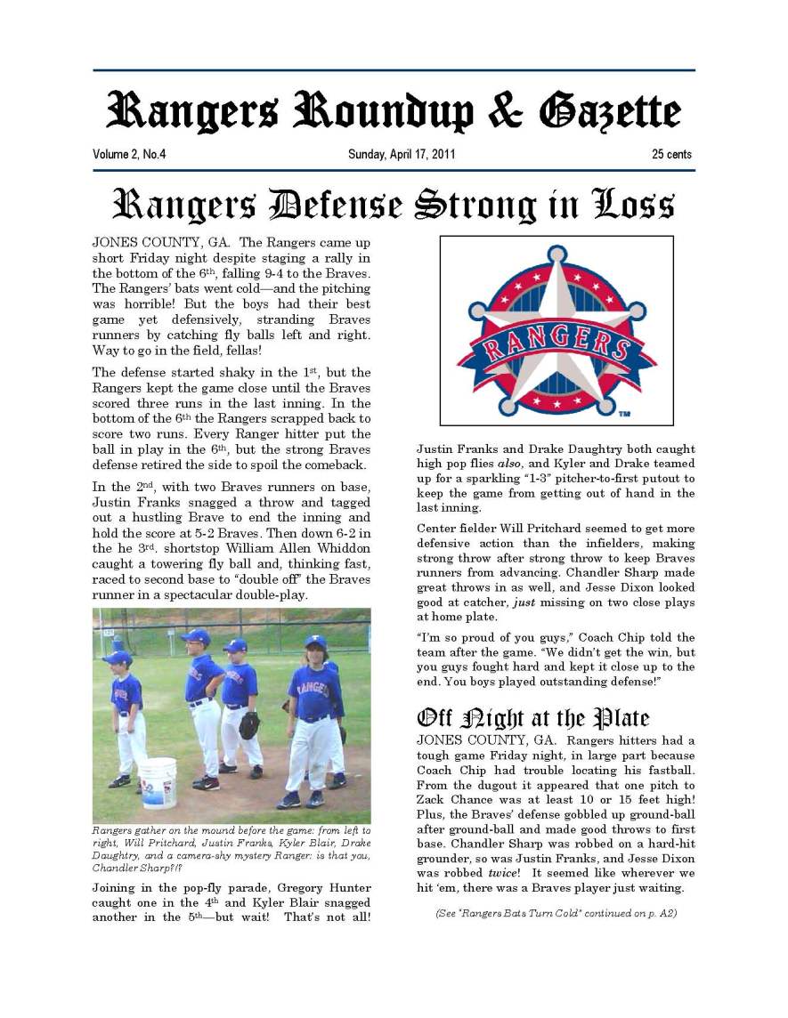 Game 4 page 1
